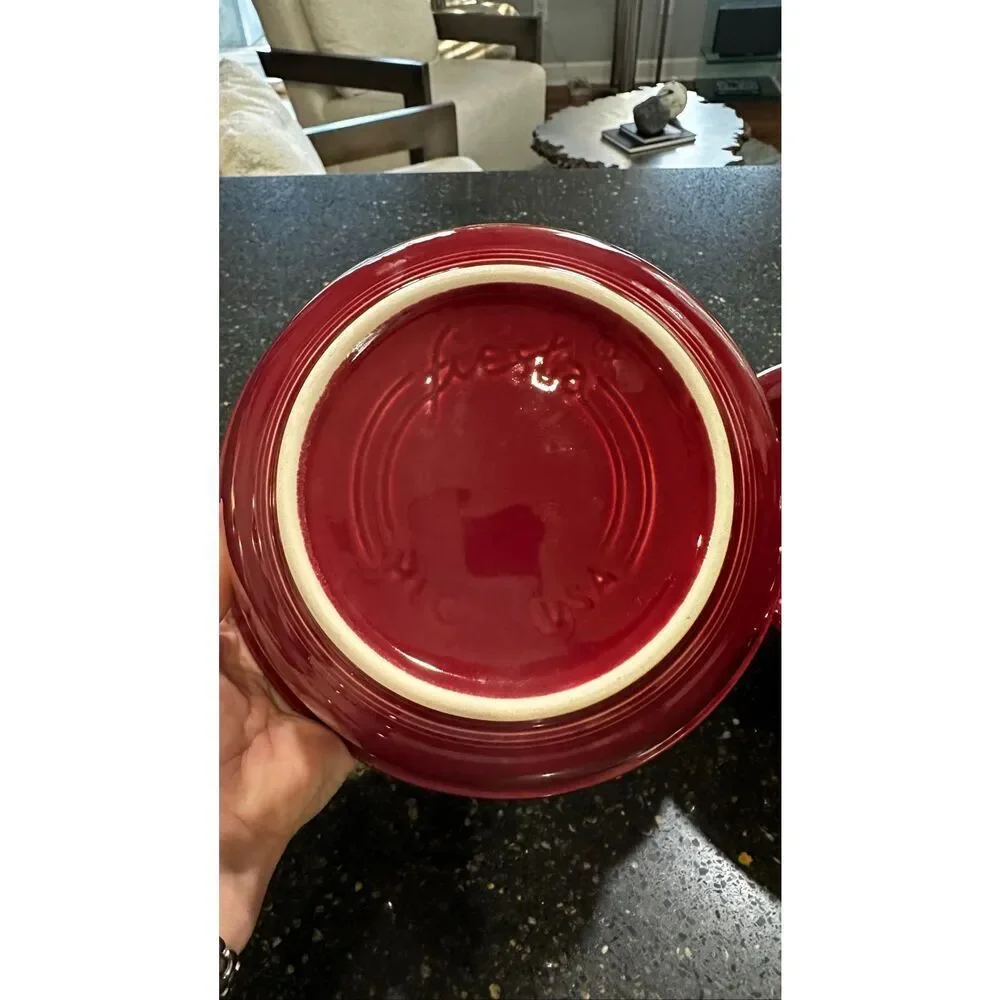 Fiesta Cinnabar Mixing Bowl Set of 2